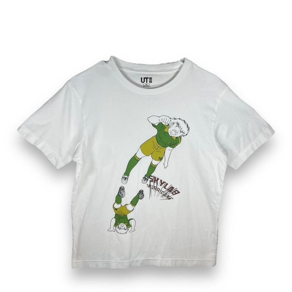 (S/M) Skylab Hurricane Captain Tsubasa UNIQLO Shirt